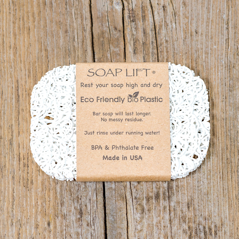 White soap lift in eco friendly bio plastic